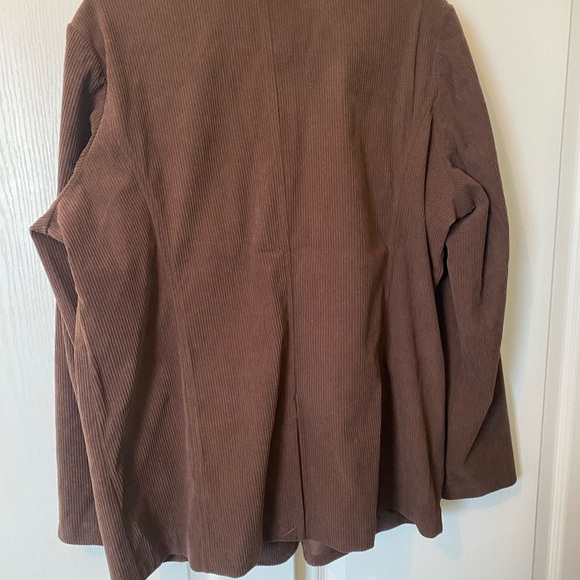 St John’s Bay Brown Corduroy Blazer - Picture 7 of 7